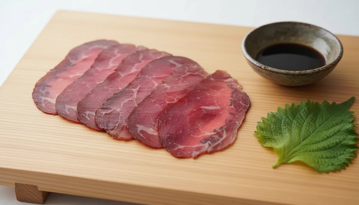 ברזאולה יפנית – נקניק בקר מיובש תוצרת בית בטעם אומאמי