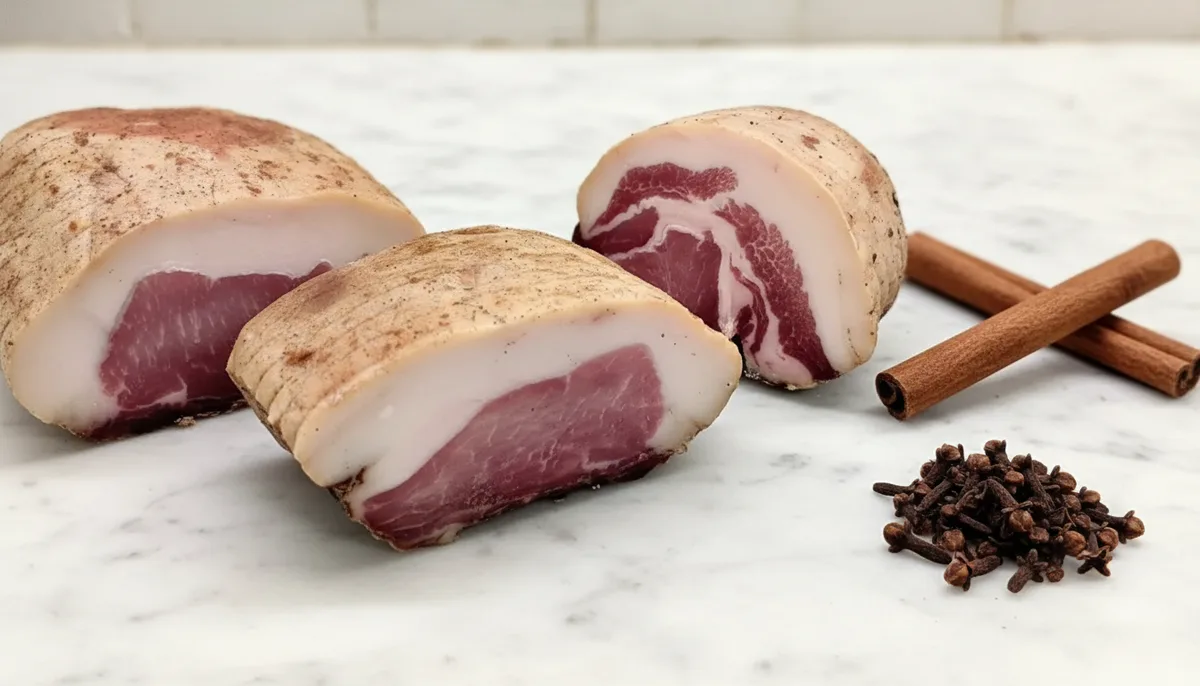 קופה קינמון וציפורן – נקניק צוואר חזיר מיובש תוצרת בית