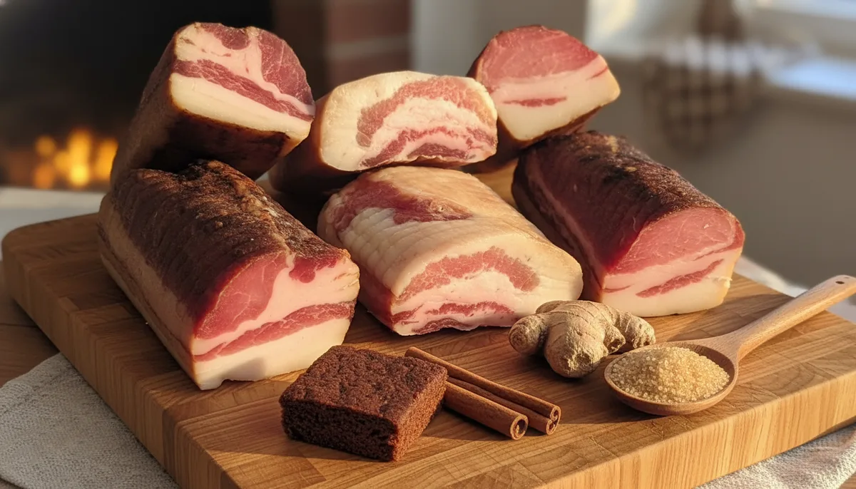 קופה ג'ינג'רברד – נקניק צוואר חזיר מיובש תוצרת בית