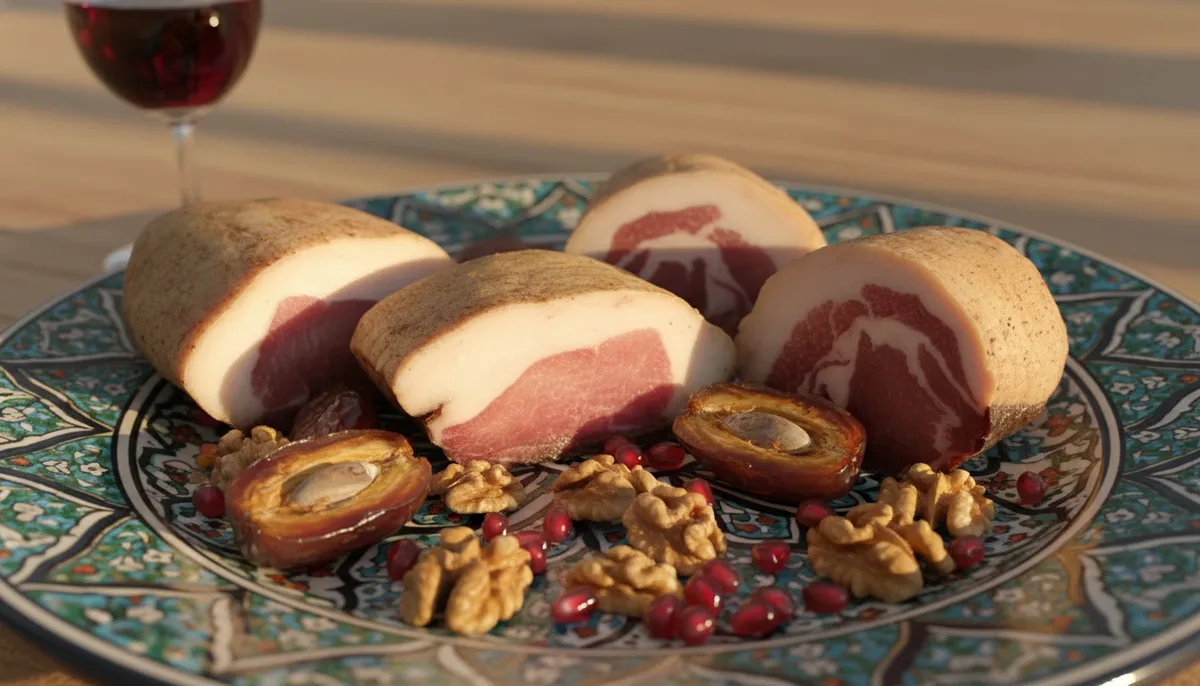 קופה חרוסת – נקניק צוואר חזיר מיובש תוצרת בית