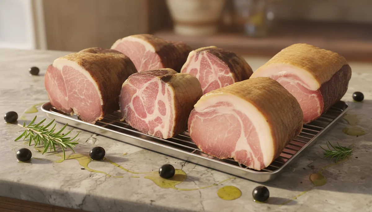 קופה איטלקית – נקניק צוואר חזיר מיובש תוצרת בית