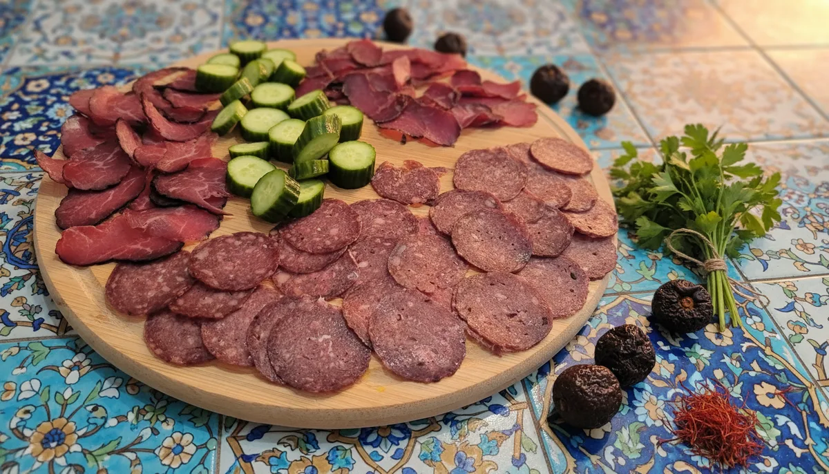 סלמי חורשט סבזי – נקניק בקר מיובש בהשראה פרסית