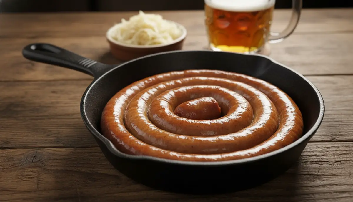 נקניקיות בראטוורסט גרמניות תוצרת בית