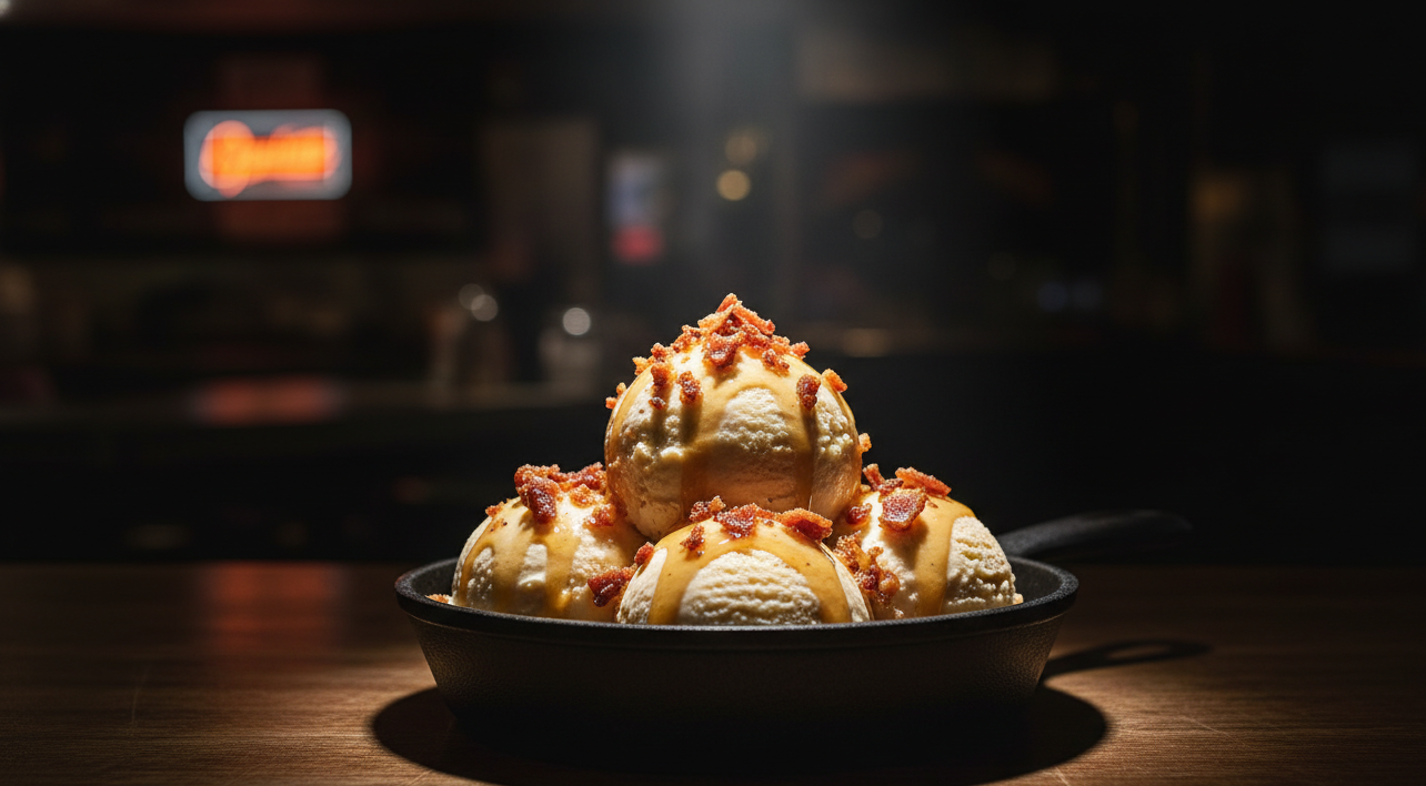 גלידת בייקון מייפל