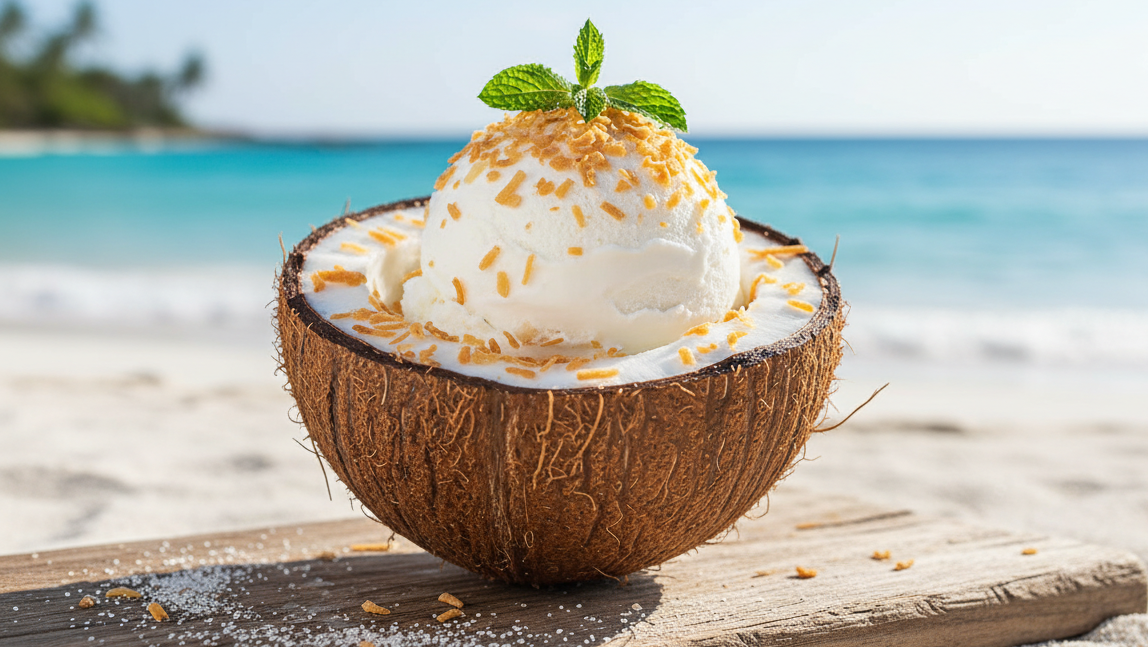 גלידת קוקוס