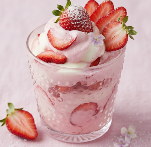 פרוזן יוגורט תות