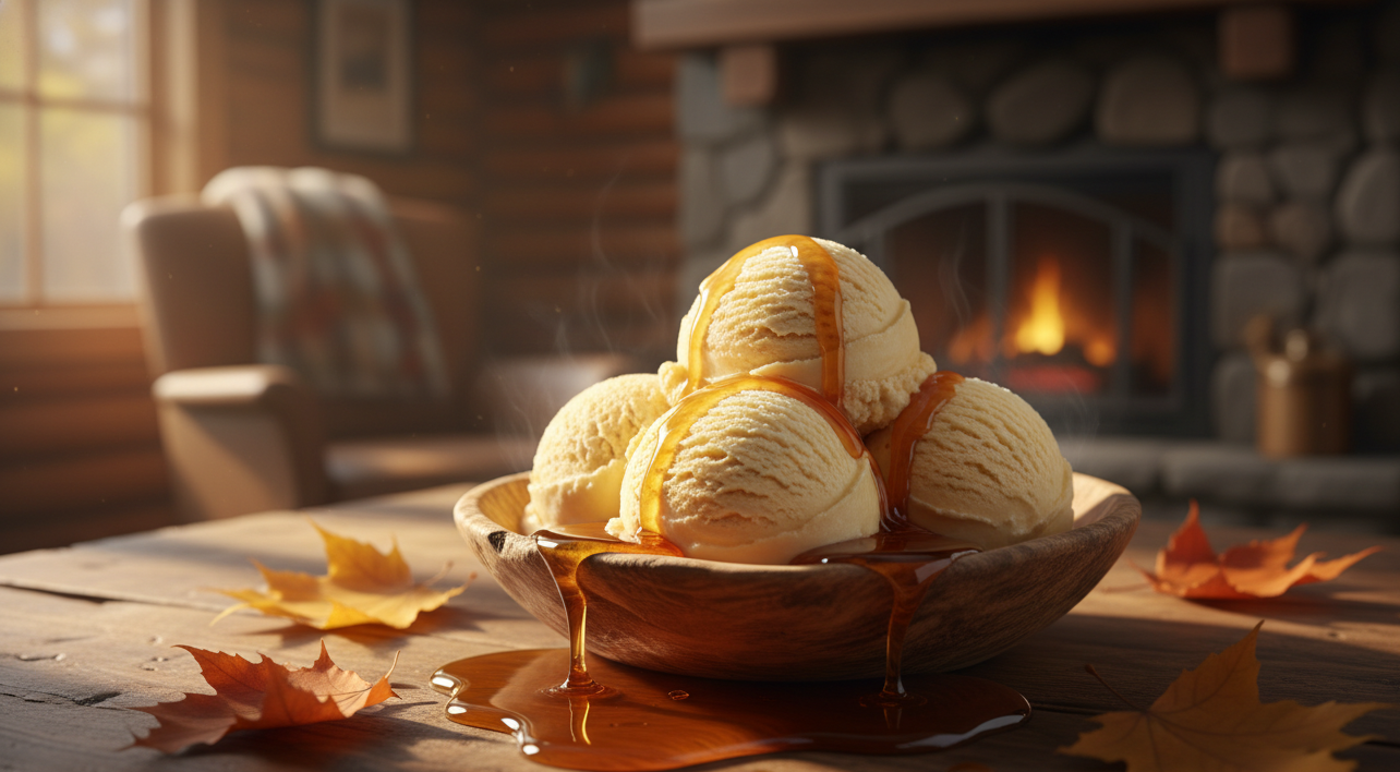 גלידת מייפל