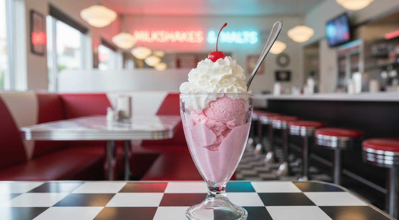 גלידת פינק סקווירל