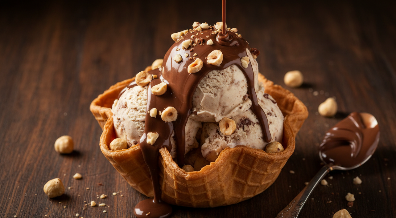 גלידת נוטלה