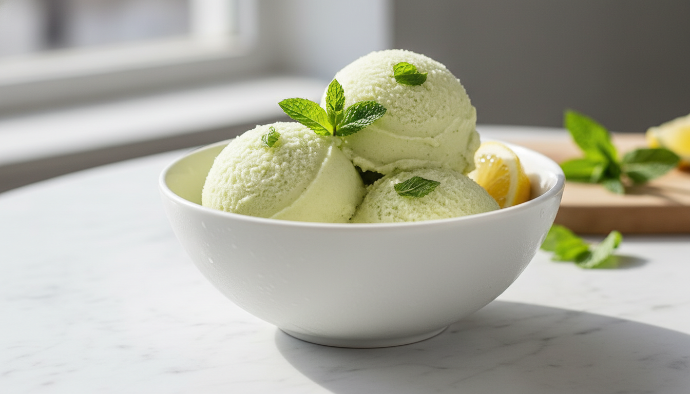 סורבה לימון נענע